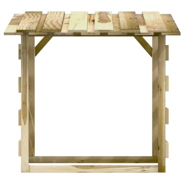 vidaXL Πέργκολες με Οροφή 3 τεμ. 100x90x100 εκ. από Εμποτισμένο Πεύκο