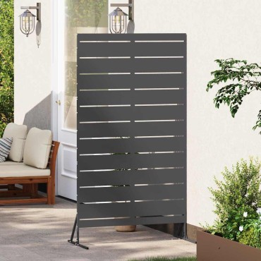 vidaXL Οθόνη Ιδιωτικότητας 100x50x180cm Ατσάλι Μαύρο