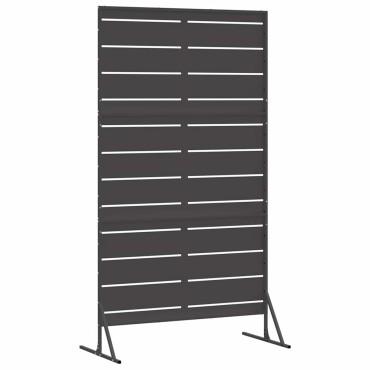 vidaXL Οθόνη Ιδιωτικότητας 100x50x180cm Ατσάλι Μαύρο