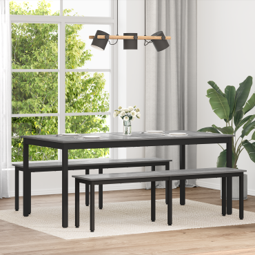 vidaXL Τραπεζαρίες 180x90x75cm Επεξεργασμένο Ξύλο Ορθογώνιος
