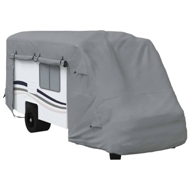 vidaXL Καλύμματα αυτοκινούμενων γκρι 570x235x275 cm μη υφασμένο ύφασμα