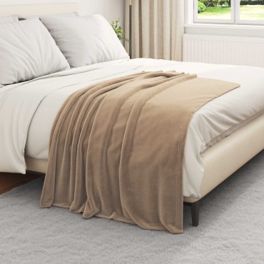 vidaXL Ριχτάρια 6 τμχ. Καμηλοπάρδαλη 130 x 150 cm 3.04 Μαλλί