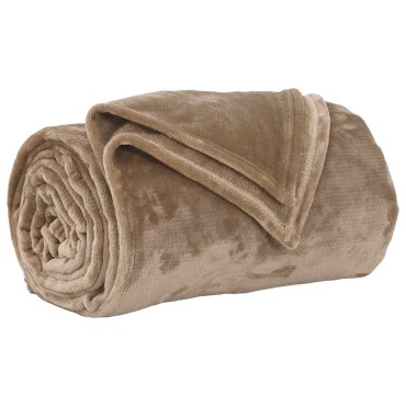 vidaXL Ριχτάρια 6 τμχ. Καμηλοπάρδαλη 220 x 240 cm 8.24 kg Μαλλί