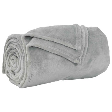 vidaXL Ριχτάρια 6 τμχ. Γκρι 130 x 150 cm 3.04 kg Μαλλί