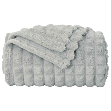 vidaXL Ριχτάρια 6 τμχ. Γκρι 200 x 150 cm 4.5 kg Μαλλί