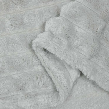 vidaXL Ριχτάρια 6 τμχ. Γκρι 200 x 150 cm 4.5 kg Μαλλί