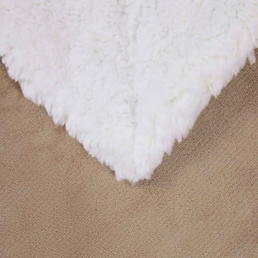 vidaXL Ριχτάρι Καμηλοπάρδαλη 130 x 150 cm 1 kg Μαλλί