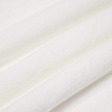 vidaXL Ριχτάρι Λευκό 130 x 150 cm 1 kg Μαλλί