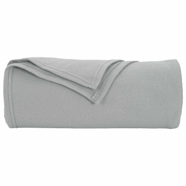 vidaXL Ριχτάρι Γκρι 270 x 240 cm 0.86 kg Μαλλί