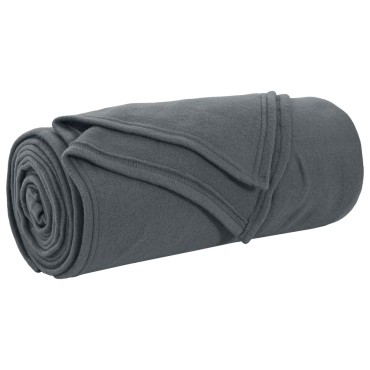 vidaXL Ριχτάρια 6 τμχ. Σκούρο Γκρι 170 x 130 εκ. 1.86 kg Μαλλί