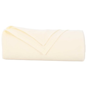 vidaXL Ριχτάρια 6 τμχ. Κρεμ 240 x 220 cm 4.28 kg Μαλλί