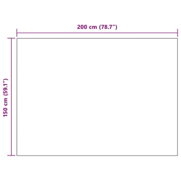 vidaXL Ριχτάρια 24 τμχ. Σκούρο Γκρι 200 x 150 cm 10.41 kg Μαλλί