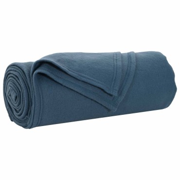 vidaXL Ριχτάρια 24 τμχ. Σκούρο μπλε 200 x 150 cm 10.08 Μαλλί