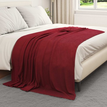 vidaXL Ριχτάρια 24 τμχ. Βεραμάν Κόκκινο 200 x 150 cm 10.08 kg Μαλλί