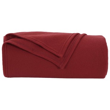 vidaXL Ριχτάρια 24 τμχ. Βεραμάν Κόκκινο 200 x 150 cm 10.08 kg Μαλλί