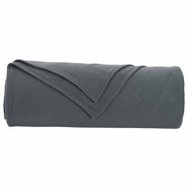 vidaXL Ριχτάρια 6 τμχ. Σκούρο Γκρι 350 x 270 εκ. 8.09 kg Μαλλί