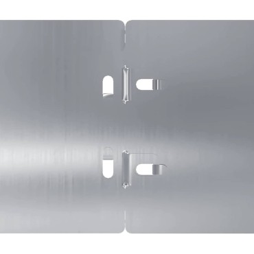 vidaXL Περιφράξεις γκαζόν 50 τεμάχια 10x103 cm από γαλβανισμένο χάλυβα