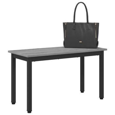 vidaXL παγκάκι Γκρίζο Σονομα 80x35x45cm Επεξεργασμένο Ξύλο