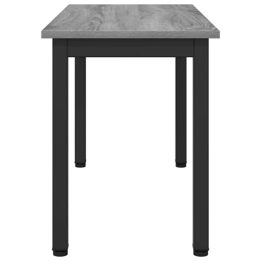 vidaXL παγκάκι Γκρίζο Σονομα 80x35x45cm Επεξεργασμένο Ξύλο