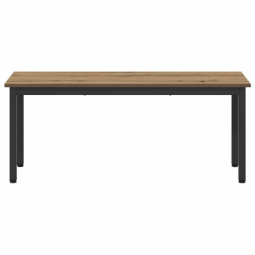 vidaXL παγκάκι Artisan Δρυς 110x35x45cm Επεξεργασμένο Ξύλο