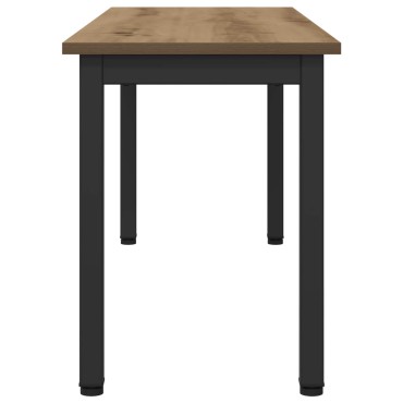 vidaXL παγκάκι Artisan Δρυς 110x35x45cm Επεξεργασμένο Ξύλο