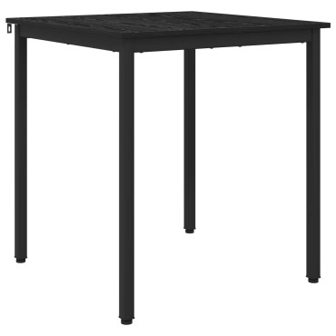 vidaXL Τραπεζαρίες 70x70x75cm ΜΕΤΑΛΛΟ τετράγωνο
