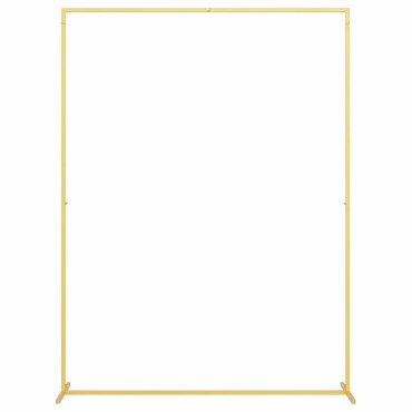 vidaXL Αψίδα Γάμου Χρυσό 150 x 49,5 x 200 εκ Ατσάλι