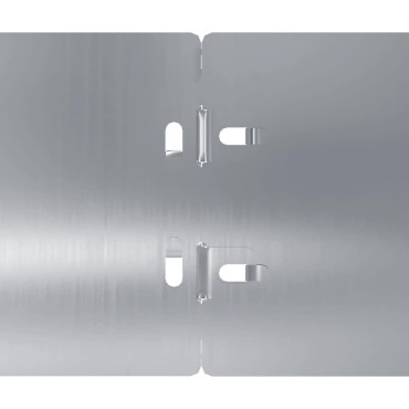 vidaXL Περιφράξεις γκαζόν 10 τεμάχια 10x103 cm από γαλβανισμένο χάλυβα