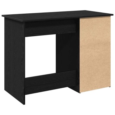 vidaXL Γραφείο Μαύρο 102x50x75cm από Επεξεργασμένο Ξύλο 1 τεμ.