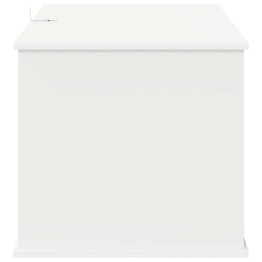 vidaXL Σπίτι Γάτας Λευκό 85 x 55 x 50,5 εκ. Επεξεργασμένο Ξύλο