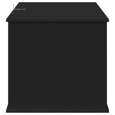 vidaXL Σπίτι Γάτας Μαύρο 85 x 55 x 50,5 εκ. Επεξεργασμένο Ξύλο