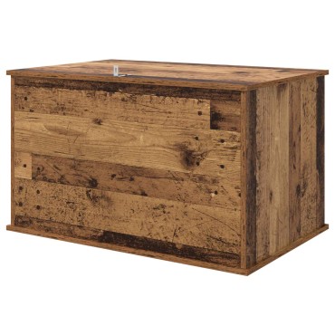 vidaXL Σπίτι Γάτας Παλαιωμένο ξύλο 85 x 55 x 50,5 εκ
