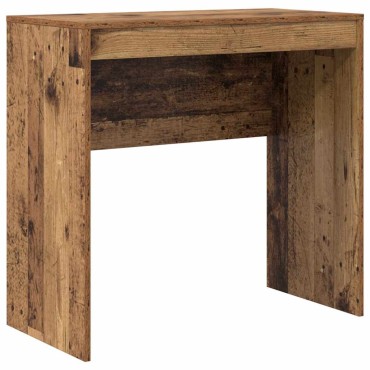 vidaXL Γραφείο Παλιό ξύλο 125,5x40x127cm 2 τμχ. 1 τεμ.