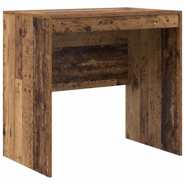 vidaXL Γραφείο Παλιό ξύλο 125,5x50x127cm 2 τμχ. 1 τεμ.