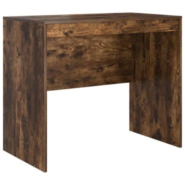 vidaXL Γραφείο Καπνιστό Δρύς 135,5x50x127cm 2 τμχ. 1 τεμ.