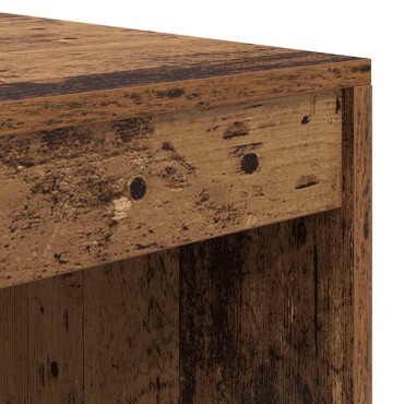 vidaXL Γραφείο Παλιό ξύλο 145.5x50x127cm 2 τμχ. 1 τεμ.