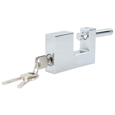 vidaXL Λουκέτο 6 τμχ. Ασημί Ατσάλι