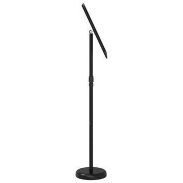 vidaXL Εκθεσιακές Οθόνες Μαύρο 25 x 25 x 125 εκ Αλουμίνιο