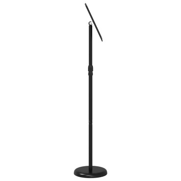 vidaXL Εκθεσιακές Οθόνες Μαύρο 25 x 25 x 125 εκ Αλουμίνιο