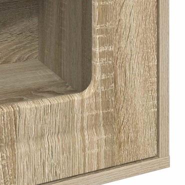 vidaXL Σπίτι Γάτας Σονόμα 53 x 52 x 62 εκ Επεξεργασμένο Ξύλο