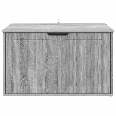 vidaXL Σπίτι Γάτας Γκρίζο Σονομα 85 x 55 x 50,5 εκ Επεξεργασμένο Ξύλο