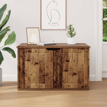 vidaXL Σπίτι Γάτας Παλιό ξύλο 85 x 55 x 50,5 εκ Επεξεργασμένο Ξύλο