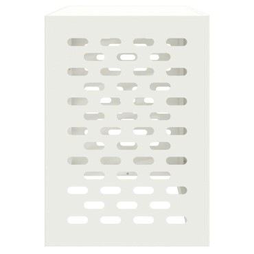 vidaXL Κάλυμμα κλιματιστικού Λευκό 100 x 50 x 70 cm