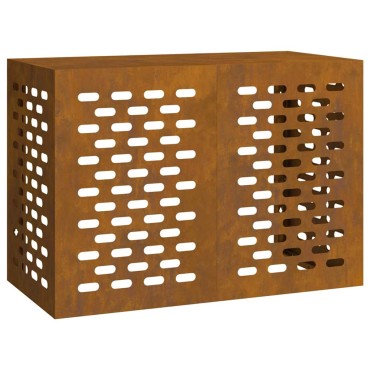 vidaXL Κάλυμμα κλιματιστικού Σκ rusty 100 x 50 x 70 cm