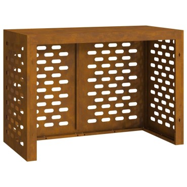 vidaXL Κάλυμμα κλιματιστικού Σκ rusty 100 x 50 x 70 cm