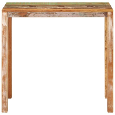 vidaXL Τραπέζι Μπαρ 112x55x108cm από Μασίφ Ανακυκλωμένο Ξύλο 1 τεμ.