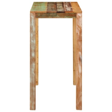 vidaXL Τραπέζι Μπαρ 112x55x108cm από Μασίφ Ανακυκλωμένο Ξύλο 1 τεμ.