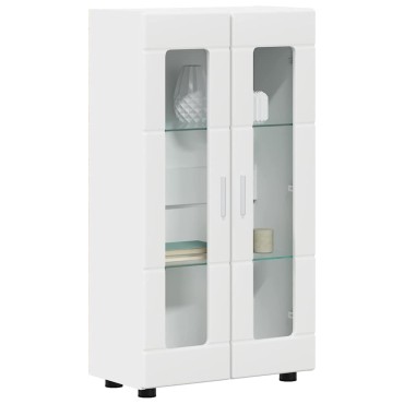 vidaXL Πλαϊνό γραφείο FLORIN 55,5x29x100cm Λευκό