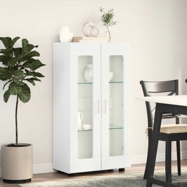 vidaXL Πλαϊνό γραφείο FLORIN 55,5x29x100cm Λευκό
