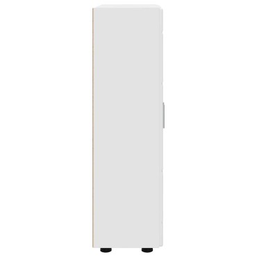 vidaXL Πλαϊνό γραφείο FLORIN 55,5x29x100cm Λευκό
